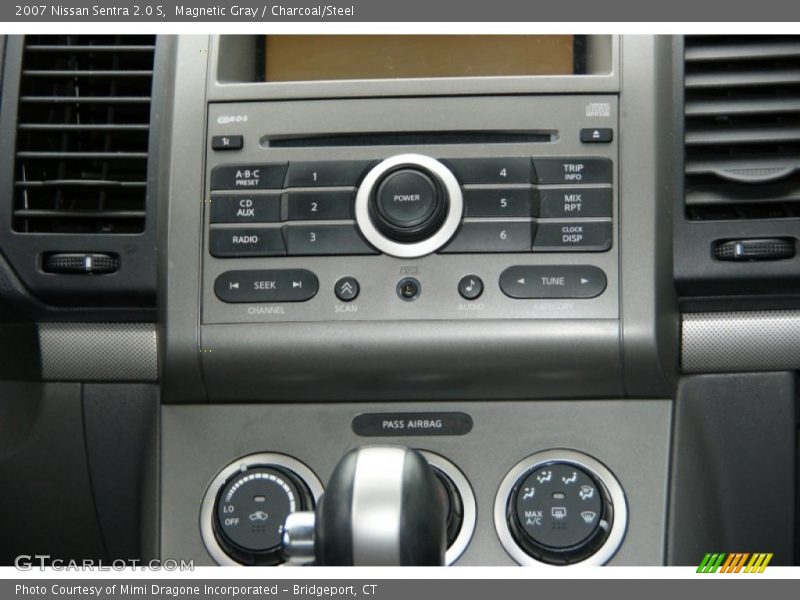 Magnetic Gray / Charcoal/Steel 2007 Nissan Sentra 2.0 S