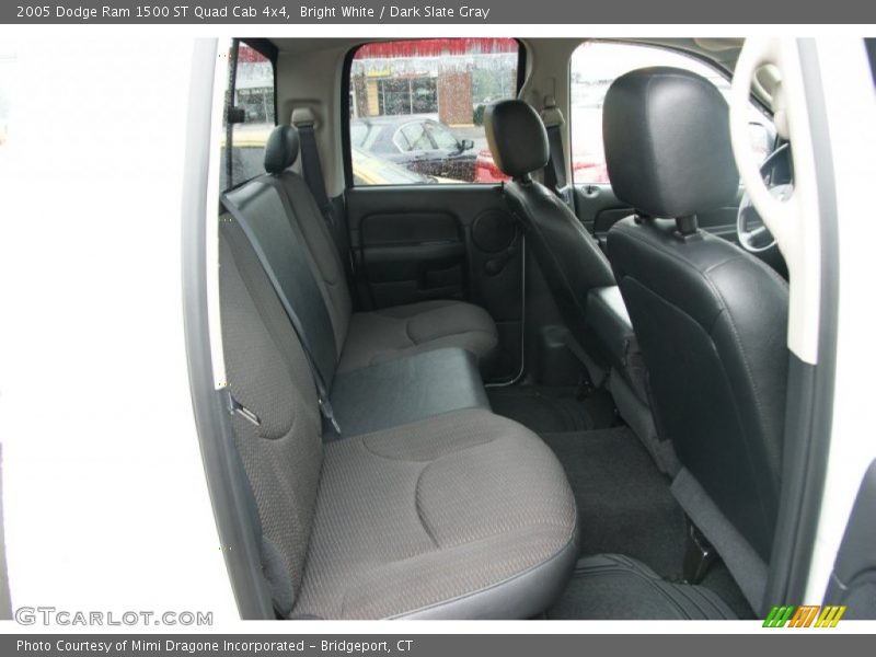 Bright White / Dark Slate Gray 2005 Dodge Ram 1500 ST Quad Cab 4x4