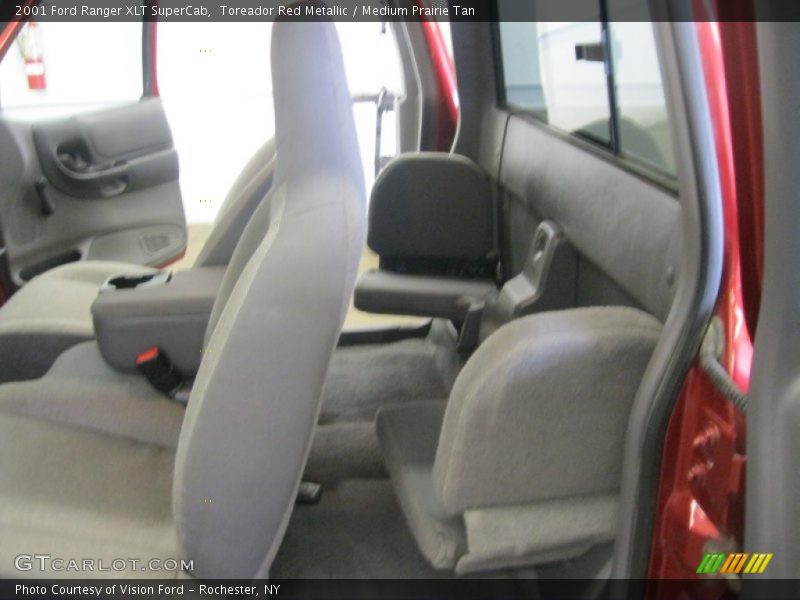 Toreador Red Metallic / Medium Prairie Tan 2001 Ford Ranger XLT SuperCab