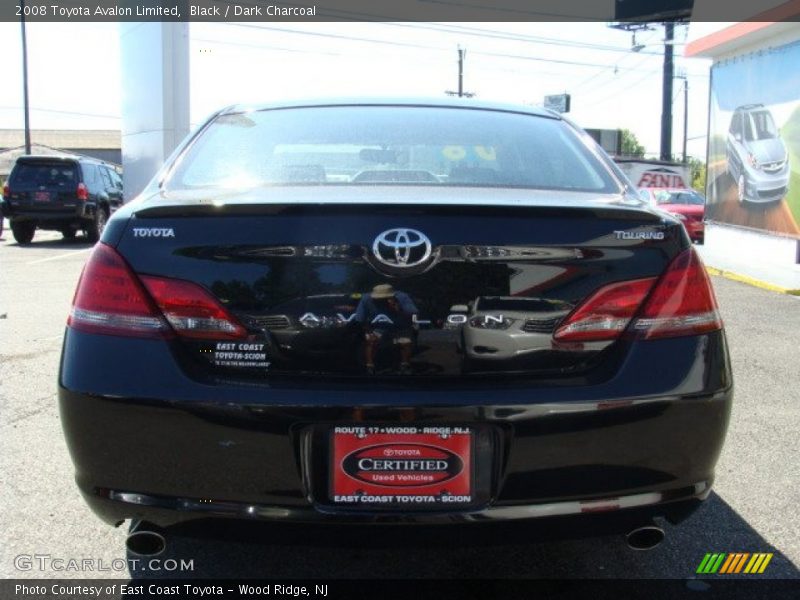Black / Dark Charcoal 2008 Toyota Avalon Limited