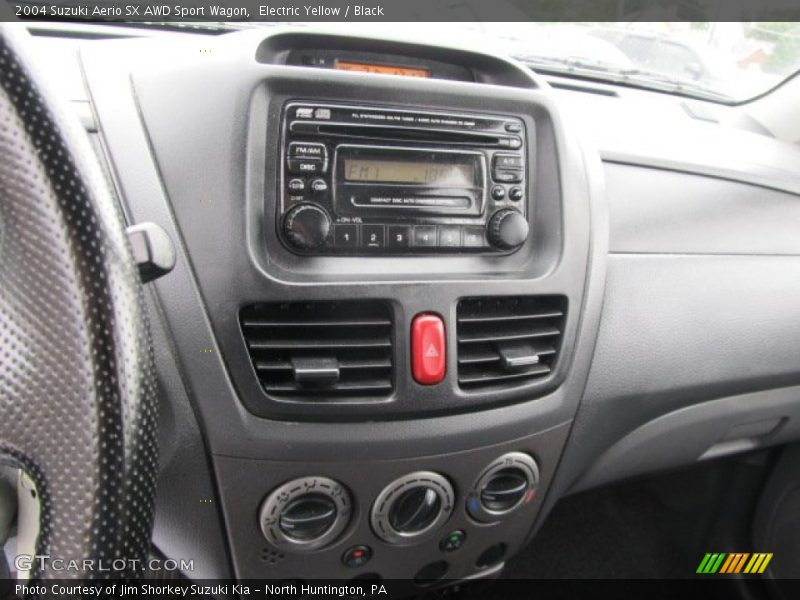 Controls of 2004 Aerio SX AWD Sport Wagon