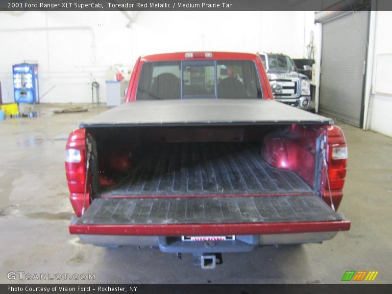 Toreador Red Metallic / Medium Prairie Tan 2001 Ford Ranger XLT SuperCab