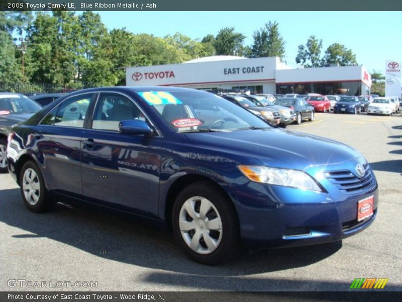 Blue Ribbon Metallic / Ash 2009 Toyota Camry LE