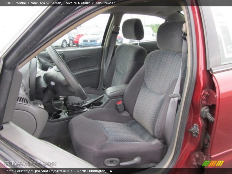 Redfire Metallic / Dark Pewter 2003 Pontiac Grand Am SE Sedan