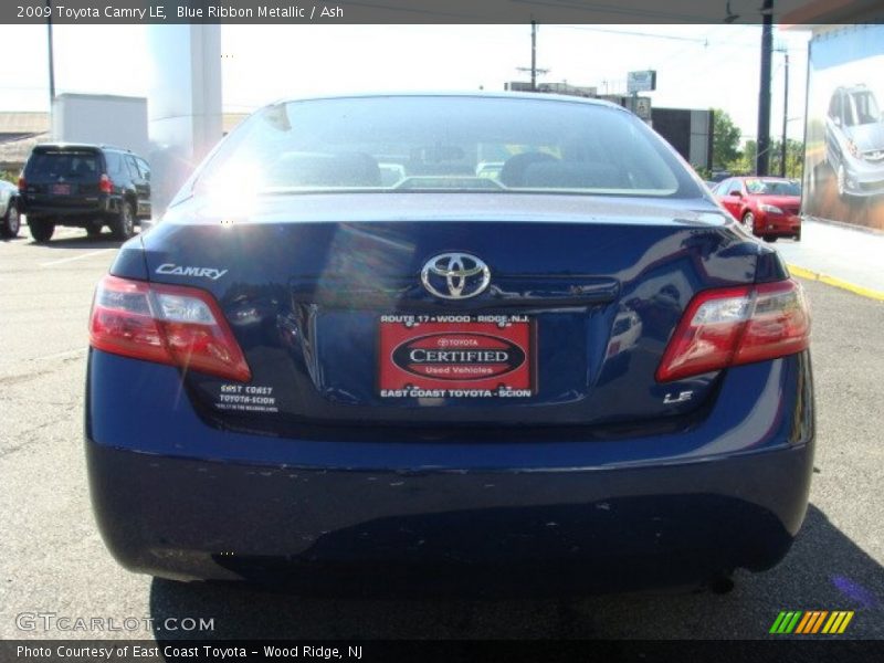 Blue Ribbon Metallic / Ash 2009 Toyota Camry LE