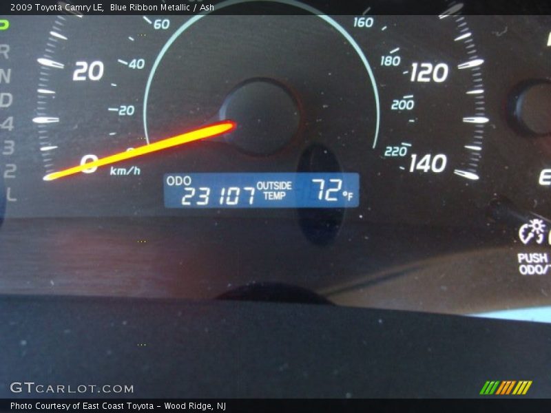 Blue Ribbon Metallic / Ash 2009 Toyota Camry LE