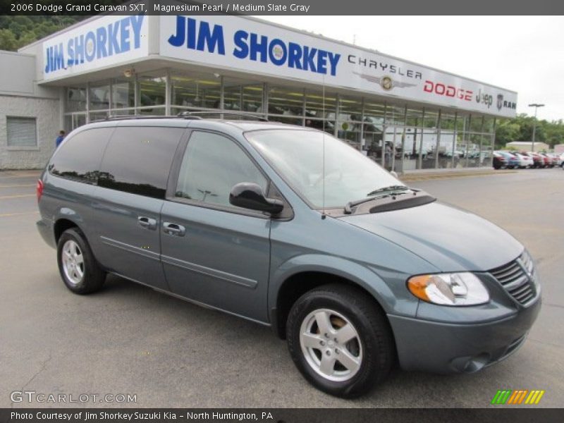 Magnesium Pearl / Medium Slate Gray 2006 Dodge Grand Caravan SXT