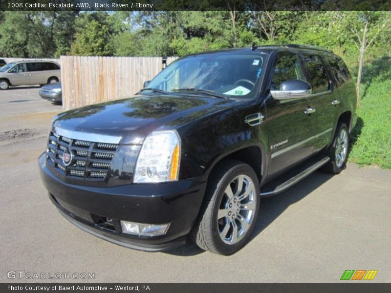 Black Raven / Ebony 2008 Cadillac Escalade AWD