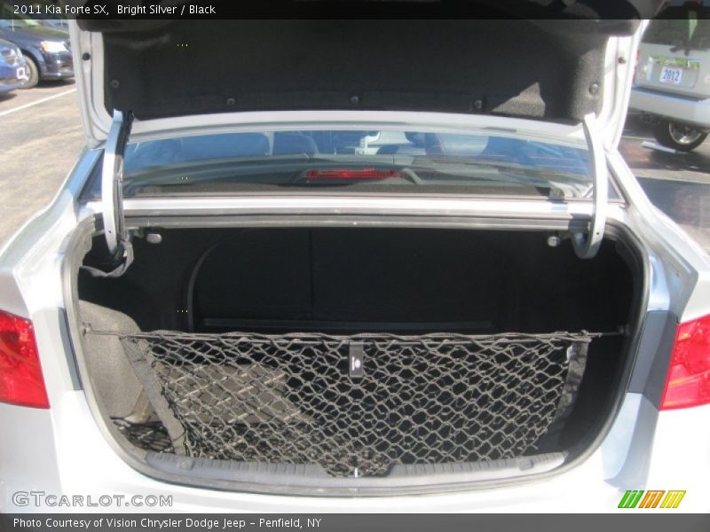 Bright Silver / Black 2011 Kia Forte SX