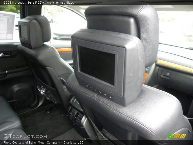 Arctic White / Black 2008 Mercedes-Benz R 350