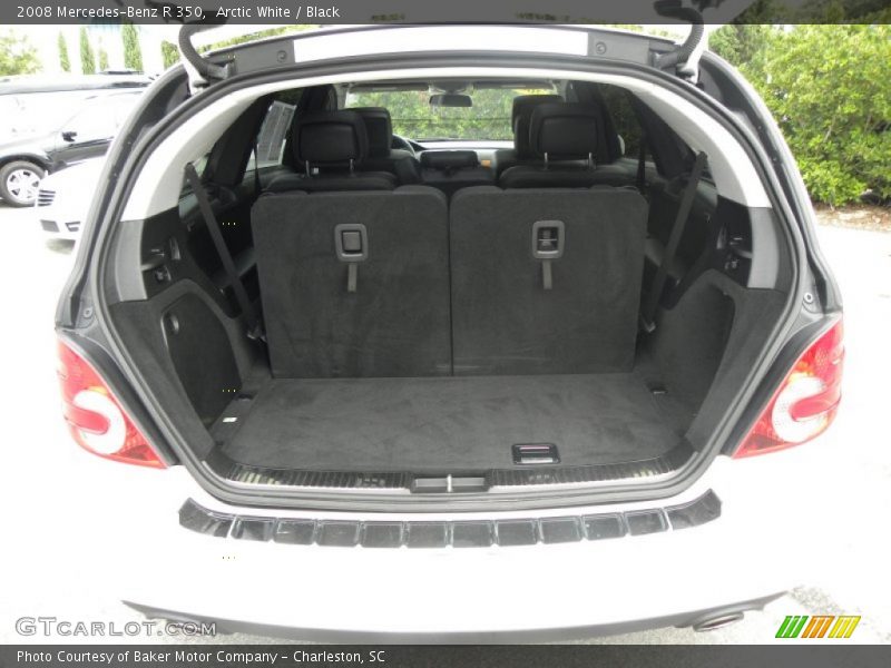 Arctic White / Black 2008 Mercedes-Benz R 350