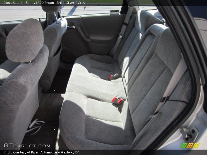 Bright Silver / Gray 2001 Saturn L Series L200 Sedan