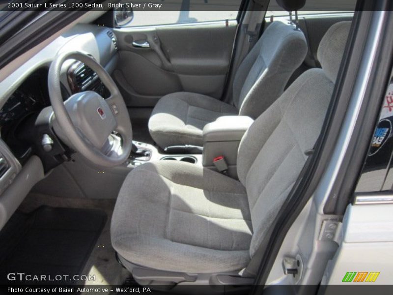 Bright Silver / Gray 2001 Saturn L Series L200 Sedan