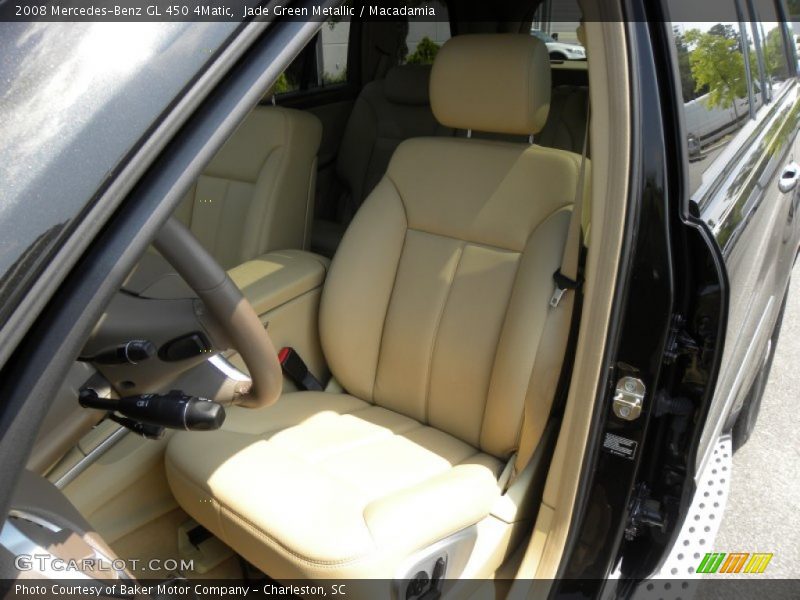 Jade Green Metallic / Macadamia 2008 Mercedes-Benz GL 450 4Matic