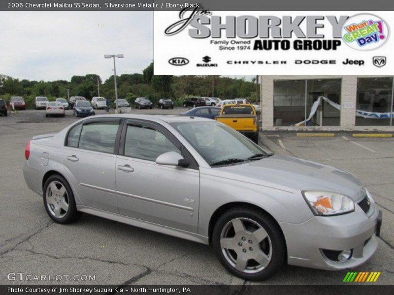 Silverstone Metallic / Ebony Black 2006 Chevrolet Malibu SS Sedan