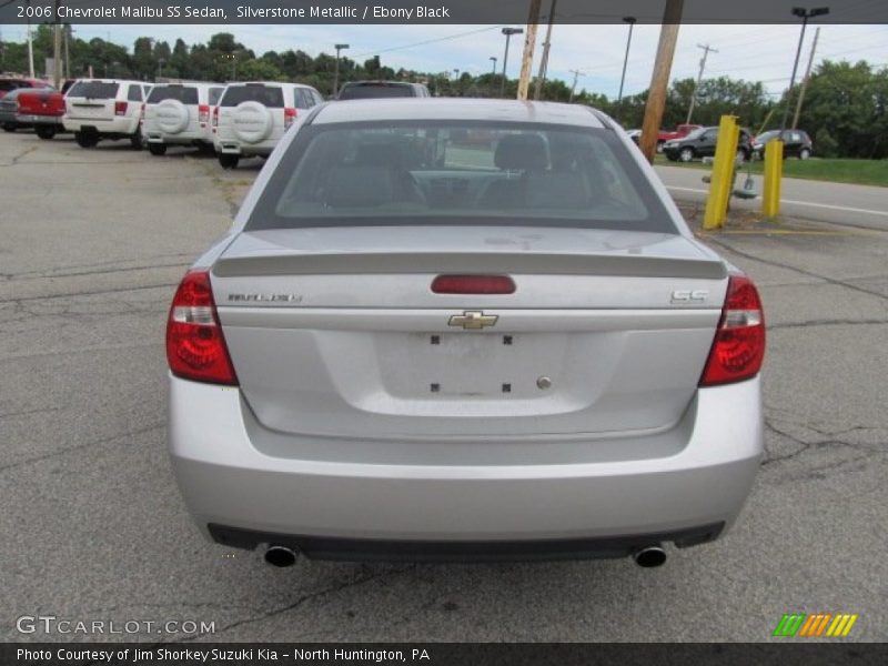 Silverstone Metallic / Ebony Black 2006 Chevrolet Malibu SS Sedan