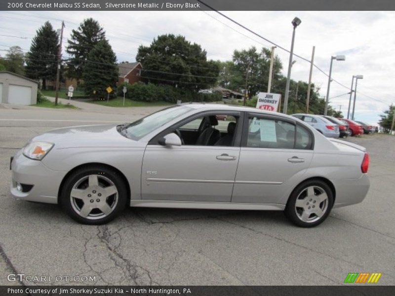 Silverstone Metallic / Ebony Black 2006 Chevrolet Malibu SS Sedan