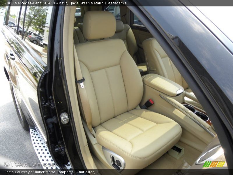 Jade Green Metallic / Macadamia 2008 Mercedes-Benz GL 450 4Matic