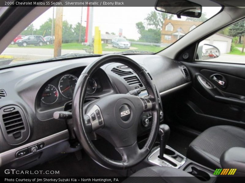 Silverstone Metallic / Ebony Black 2006 Chevrolet Malibu SS Sedan