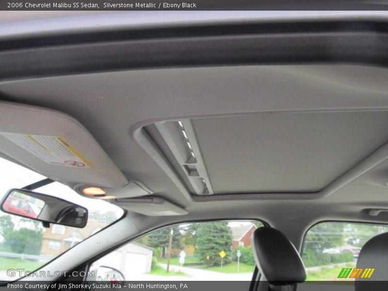 Silverstone Metallic / Ebony Black 2006 Chevrolet Malibu SS Sedan