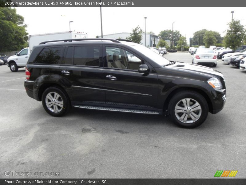Jade Green Metallic / Macadamia 2008 Mercedes-Benz GL 450 4Matic