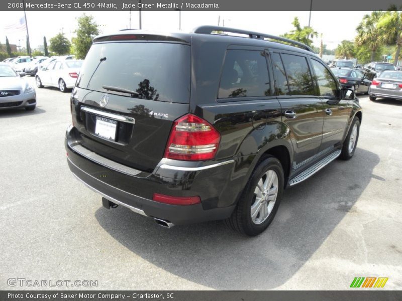 Jade Green Metallic / Macadamia 2008 Mercedes-Benz GL 450 4Matic
