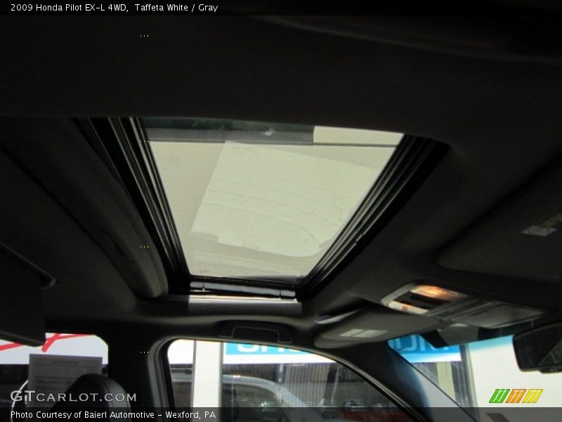 Taffeta White / Gray 2009 Honda Pilot EX-L 4WD