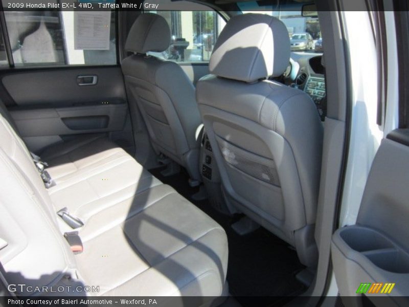 Taffeta White / Gray 2009 Honda Pilot EX-L 4WD