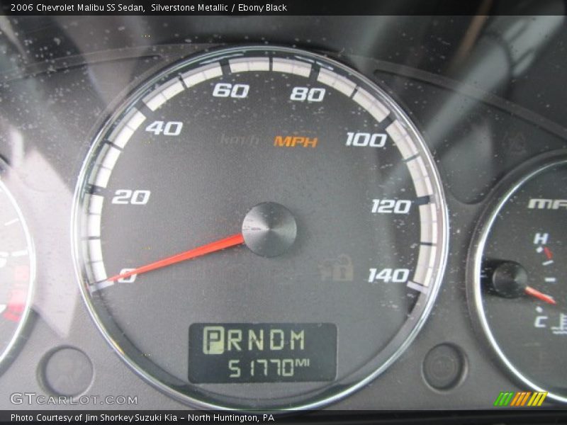 Silverstone Metallic / Ebony Black 2006 Chevrolet Malibu SS Sedan