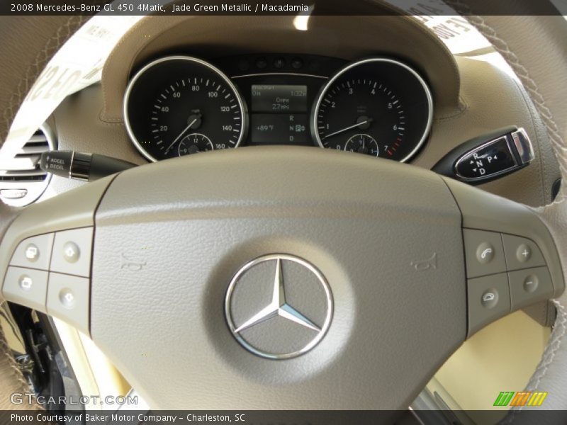 Jade Green Metallic / Macadamia 2008 Mercedes-Benz GL 450 4Matic