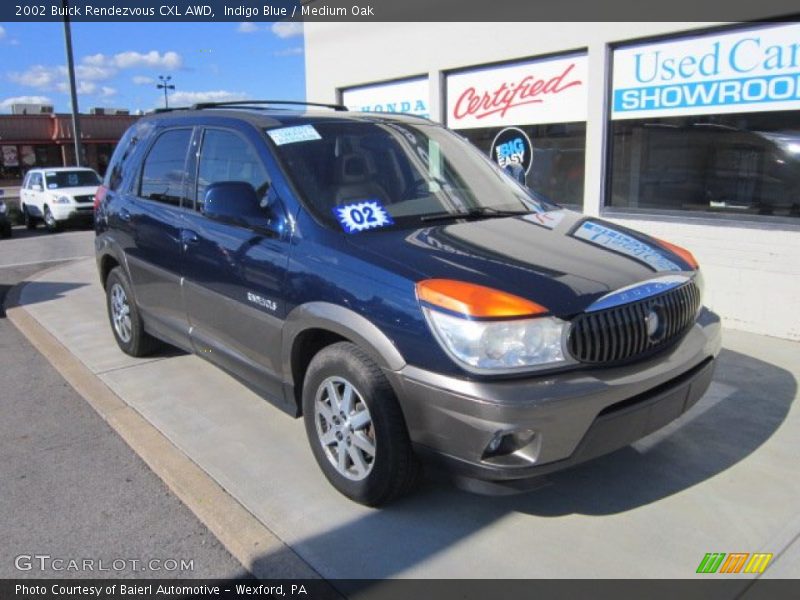 Indigo Blue / Medium Oak 2002 Buick Rendezvous CXL AWD