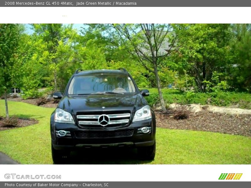 Jade Green Metallic / Macadamia 2008 Mercedes-Benz GL 450 4Matic