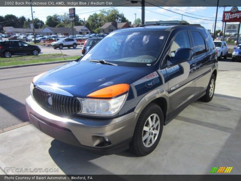 Indigo Blue / Medium Oak 2002 Buick Rendezvous CXL AWD