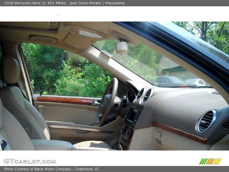 Jade Green Metallic / Macadamia 2008 Mercedes-Benz GL 450 4Matic