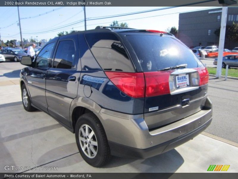 Indigo Blue / Medium Oak 2002 Buick Rendezvous CXL AWD