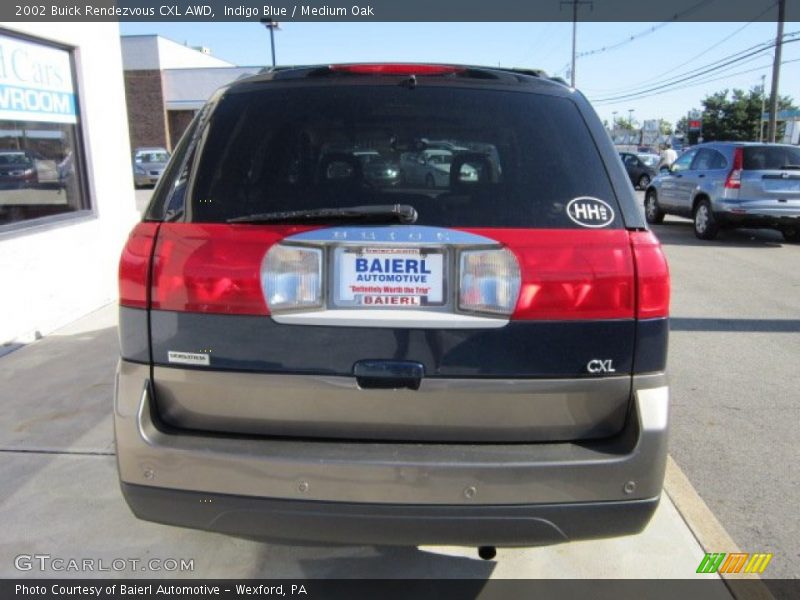 Indigo Blue / Medium Oak 2002 Buick Rendezvous CXL AWD