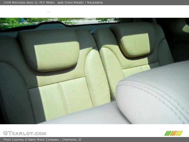 Jade Green Metallic / Macadamia 2008 Mercedes-Benz GL 450 4Matic