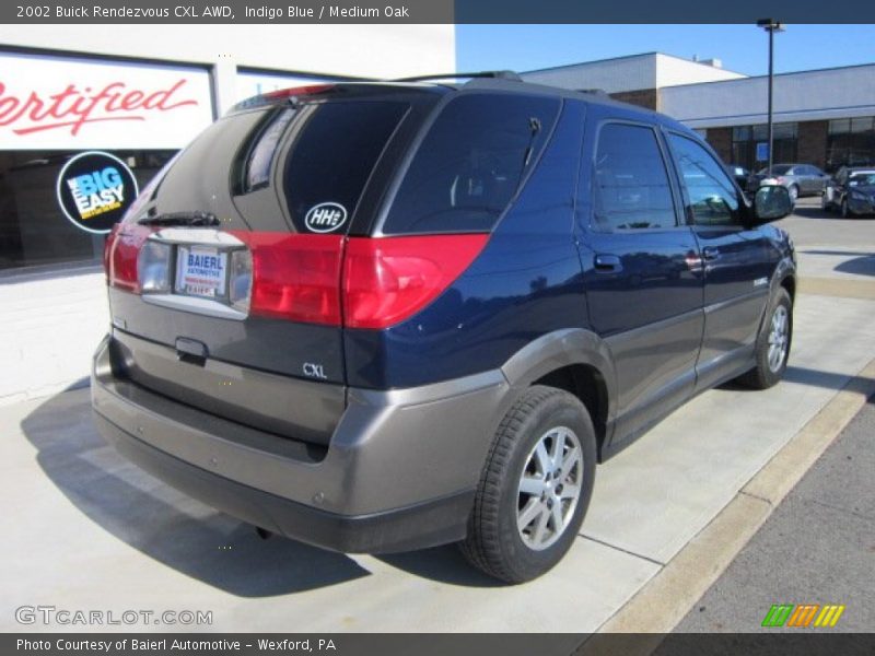 Indigo Blue / Medium Oak 2002 Buick Rendezvous CXL AWD