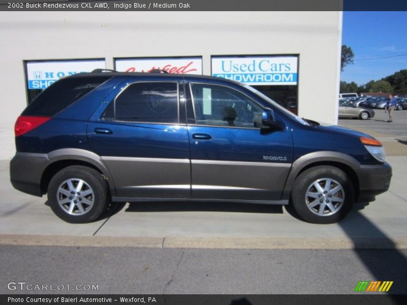 Indigo Blue / Medium Oak 2002 Buick Rendezvous CXL AWD