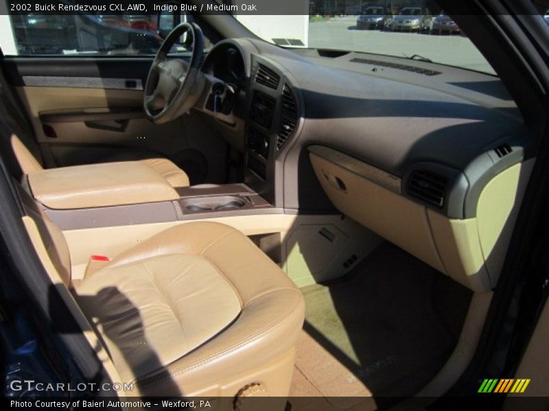 Indigo Blue / Medium Oak 2002 Buick Rendezvous CXL AWD