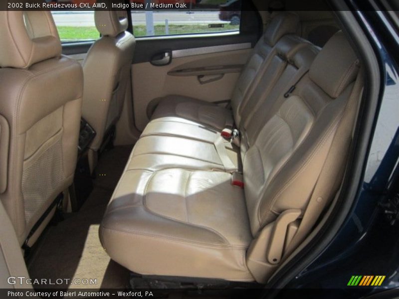 Indigo Blue / Medium Oak 2002 Buick Rendezvous CXL AWD