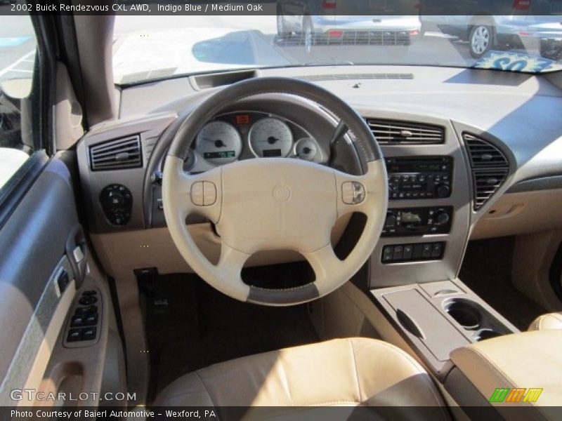 Indigo Blue / Medium Oak 2002 Buick Rendezvous CXL AWD