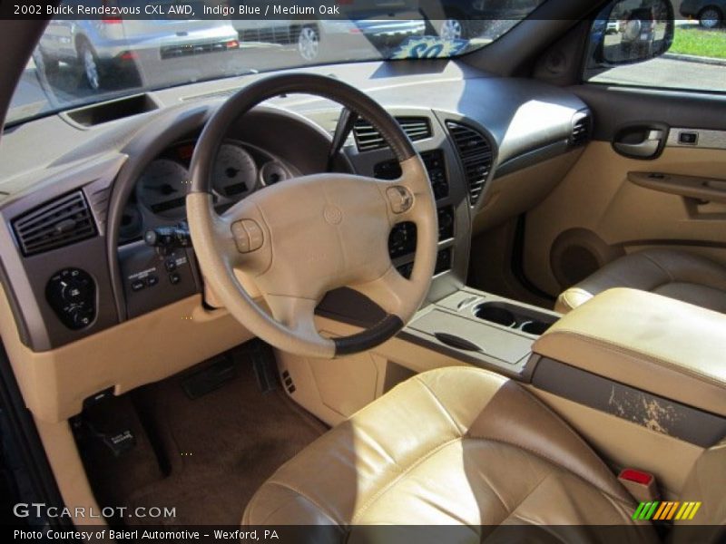 Indigo Blue / Medium Oak 2002 Buick Rendezvous CXL AWD