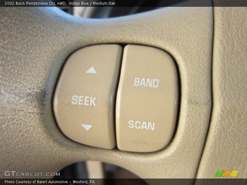 Indigo Blue / Medium Oak 2002 Buick Rendezvous CXL AWD