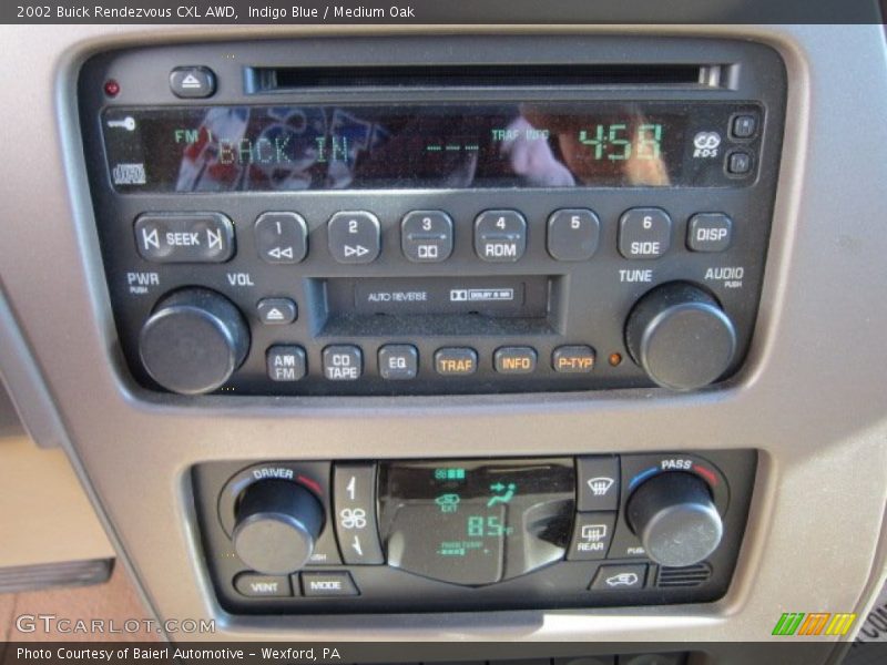 Indigo Blue / Medium Oak 2002 Buick Rendezvous CXL AWD