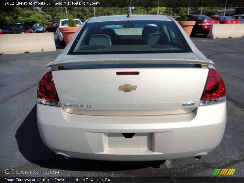 Gold Mist Metallic / Ebony 2012 Chevrolet Impala LT