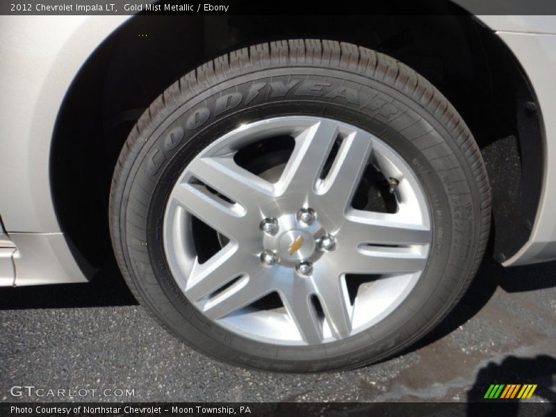 Gold Mist Metallic / Ebony 2012 Chevrolet Impala LT
