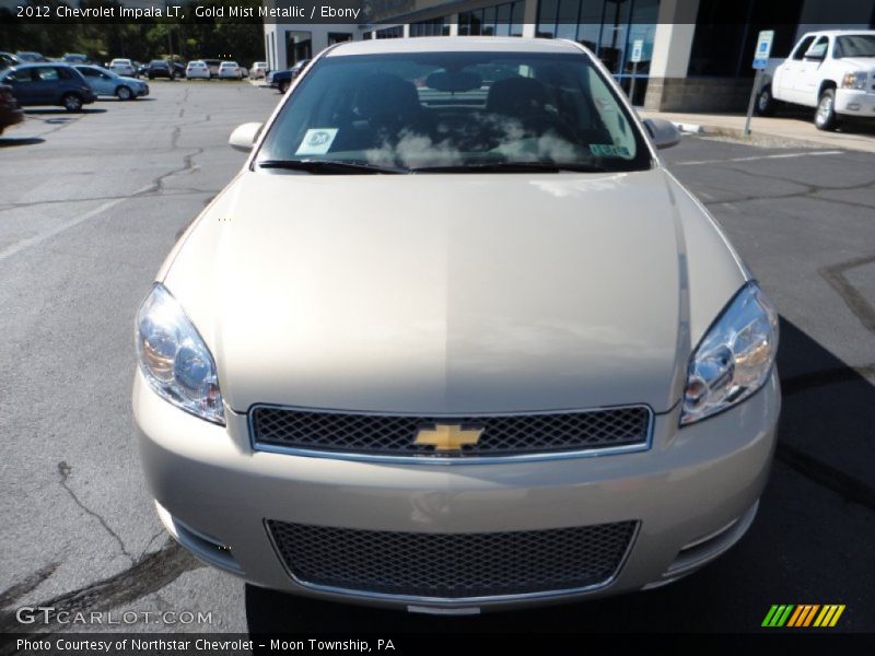 Gold Mist Metallic / Ebony 2012 Chevrolet Impala LT