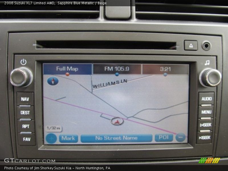 Navigation of 2008 XL7 Limited AWD