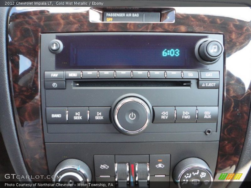Audio System of 2012 Impala LT
